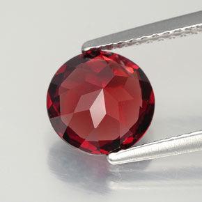 Grenat Almandin Rouge foncé naturelle Coupe roude, 2.16 ct, VVS