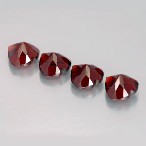 Achetez naturel ct rouge grenat almandin gems, forme de coeur, en provenance madagascar chez gemselect. en stock, livraison internationale!