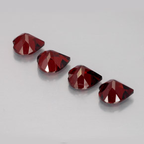 Achetez naturel ct rouge grenat almandin gems, forme de coeur, en provenance madagascar chez gemselect. en stock, livraison internationale!