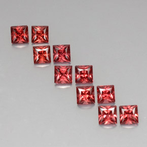 Achetez naturel ct rouge grenat almandin gems, carré, en provenance madagascar chez gemselect. en stock, livraison internationale!