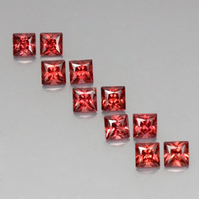 Achetez naturel ct rouge grenat almandin gems, carré, en provenance madagascar chez gemselect. en stock, livraison internationale!