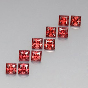 Achetez naturel ct rouge grenat almandin gems, carré, en provenance madagascar chez gemselect. en stock, livraison internationale!