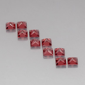 Achetez naturel ct rouge grenat almandin gems, carré, en provenance madagascar chez gemselect. en stock, livraison internationale!