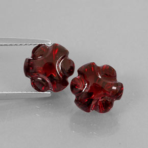 Achetez naturel ct rouge grenat almandin gems, transparent, en provenance madagascar chez gemselect. en stock, livraison internationale!