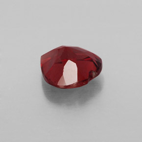 Grenat almandin rouge naturelle forme de coeur, 1,55 ct, VVS-VS