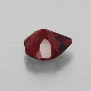 Grenat almandin rouge naturelle forme de coeur, 1,58 ct, VVS-VS