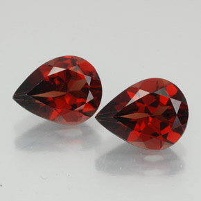 Achetez naturel ct rouge grenat almandin gems, en forme de poire, en provenance madagascar chez gemselect. en stock, livraison internationale!