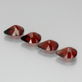 Achetez naturel ct rouge grenat almandin gems, en forme de poire, en provenance madagascar chez gemselect. en stock, livraison internationale!