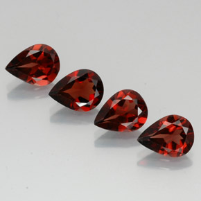 Achetez naturel ct rouge grenat almandin gems, en forme de poire, en provenance madagascar chez gemselect. en stock, livraison internationale!