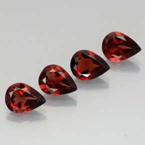 Achetez naturel ct rouge grenat almandin gems, en forme de poire, en provenance madagascar chez gemselect. en stock, livraison internationale!