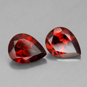 Achetez naturel ct rouge grenat almandin gems, en forme de poire, en provenance madagascar chez gemselect. en stock, livraison internationale!