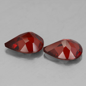 Achetez naturel ct rouge grenat almandin gems, en forme de poire, en provenance madagascar chez gemselect. en stock, livraison internationale!