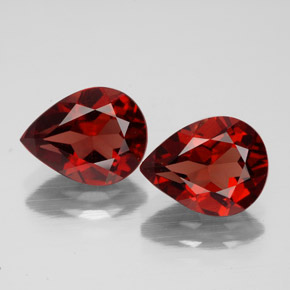 Achetez naturel ct rouge grenat almandin gems, en forme de poire, en provenance madagascar chez gemselect. en stock, livraison internationale!