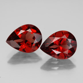 Achetez naturel ct rouge grenat almandin gems, en forme de poire, en provenance madagascar chez gemselect. en stock, livraison internationale!
