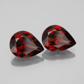 Achetez naturel ct rouge grenat almandin gems, en forme de poire, en provenance madagascar chez gemselect. en stock, livraison internationale!