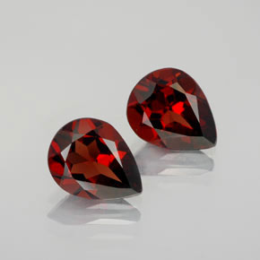 Achetez naturel ct rouge grenat almandin gems, en forme de poire, en provenance brésil chez gemselect. en stock, livraison internationale!