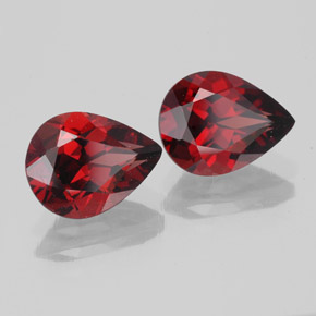 Achetez naturel ct rouge grenat almandin gems, en forme de poire, en provenance madagascar chez gemselect. en stock, livraison internationale!