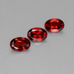 Achetez naturel ct Rouge foncé Grenat Almandin gems, Coupe ovale, En provenance Madagascar chez GemSelect. En stock, livraison internationale!
