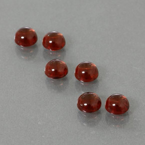 Achetez naturel ct rouge grenat almandin gems, coupe roude, en provenance inde chez gemselect. en stock, livraison internationale!