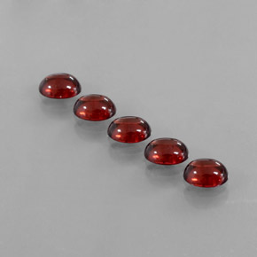 Achetez naturel ct Rouge Grenat Almandin gems, Coupe ovale, En provenance Inde chez GemSelect. En stock, livraison internationale!