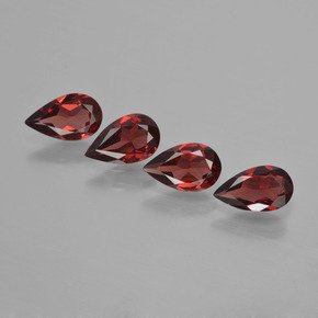 Achetez naturel ct rouge grenat almandin gems, en forme de poire, en provenance madagascar chez gemselect. en stock, livraison internationale!