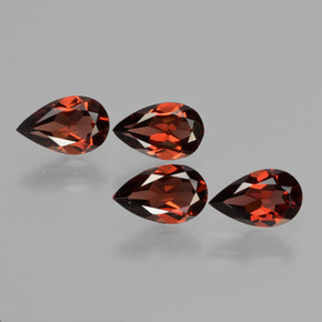 Achetez naturel ct rouge grenat almandin gems, en forme de poire, en provenance madagascar chez gemselect. en stock, livraison internationale!