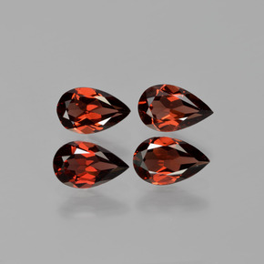 Achetez naturel ct rouge grenat almandin gems, en forme de poire, en provenance madagascar chez gemselect. en stock, livraison internationale!