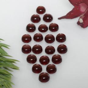 Achetez naturel 3,87ct rouge grenat almandin gems, coupe roude, en provenance madagascar chez gemselect. en stock, livraison internationale!
