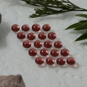 Achetez naturel 3.64ct Rouge cramoisi Grenat Almandin gems, Coupe roude, En provenance Madagascar chez GemSelect. En stock, livraison internationale!