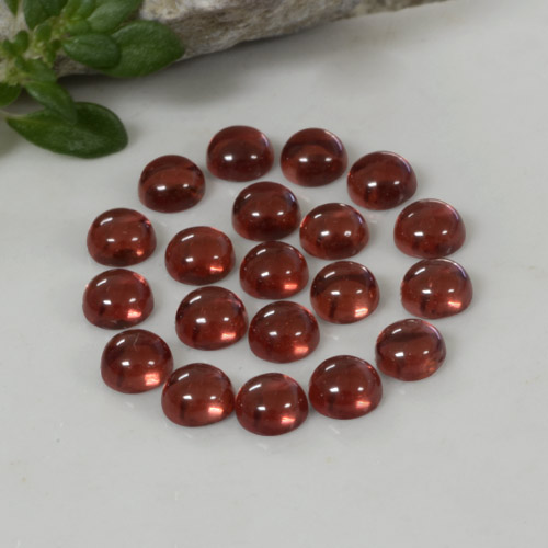 Achetez naturel 3.75ct Rouge Sangria Grenat Almandin gems, Coupe roude, En provenance Madagascar chez GemSelect. En stock, livraison internationale!