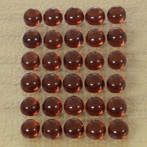 Achetez naturel 6,37ct rouge moyen grenat almandin gems, coupe roude, en provenance madagascar chez gemselect. en stock, livraison internationale!