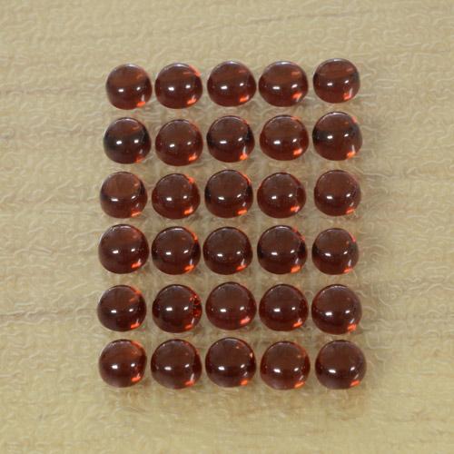 Achetez naturel 6,37ct rouge moyen grenat almandin gems, coupe roude, en provenance madagascar chez gemselect. en stock, livraison internationale!