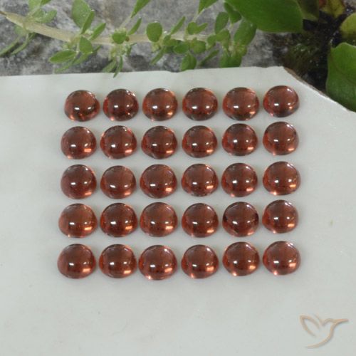 5.44ctw Naturel Rouge cramoisi profond Grenat almandin, Tour, Transparent