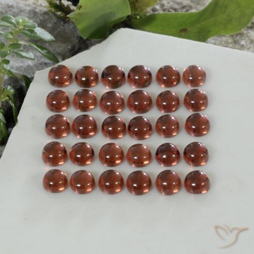 6.04ctw Naturel Rouge foncé Grenat Almandin, Tour, Transparent