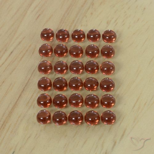 5.75ctw Naturel Rouge foncé Grenat almandin, Tour, Transparent