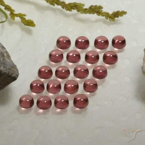 3.97ctw Naturel Rouge moyen Grenat Almandin, Tour, Transparent