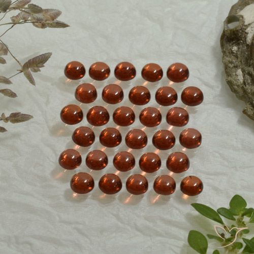 Achetez naturel 4.98ct Rose foncé Rouge Grenat Almandin gems, Coupe roude, En provenance Madagascar chez GemSelect. En stock, livraison internationale!