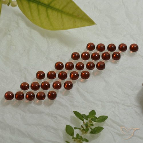5.96ctw Naturel Rouge foncé Grenat Almandin, Tour, Transparent