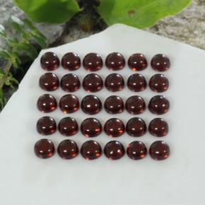 Achetez naturel 5,97ct rouge grenat almandin gems, coupe roude, en provenance madagascar chez gemselect. en stock, livraison internationale!