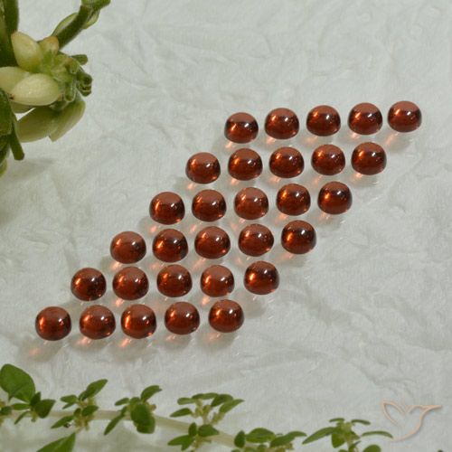 5.91ctw Naturel Rouge cramoisi profond Grenat almandin, Tour, Transparent