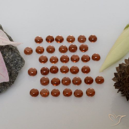 5.88ctw Naturel Rouge moyen Grenat Almandin, Tour, Transparent