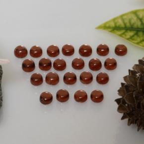 Achetez naturel 4.46ct Rouge groseille Grenat Almandin gems, Coupe roude, En provenance Madagascar chez GemSelect. En stock, livraison internationale!