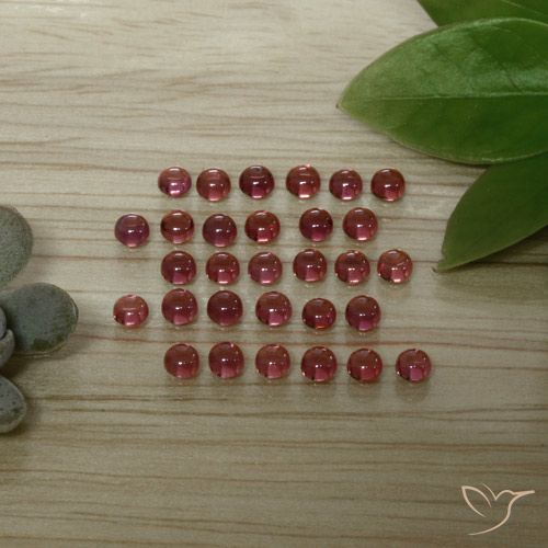 4.83ctw Naturel Rouge moyen Grenat Almandin, Tour, Transparent