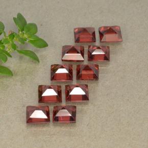 Achetez naturel 4.25ct Rouge Grenat Almandin gems, Carré, En provenance Madagascar chez GemSelect. En stock, livraison internationale!