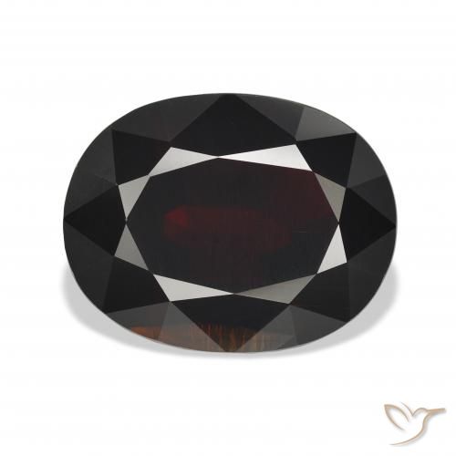 20.68ct Naturel Rouge foncé Grenat almandin, ovale, VS