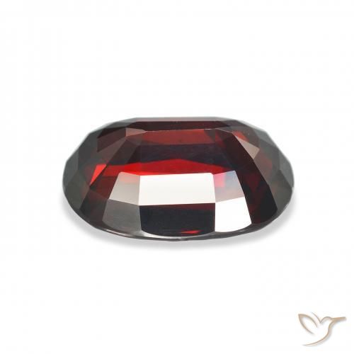 Grenat Almandin Rouge foncé naturelle ovale, 8.86 ct, VS