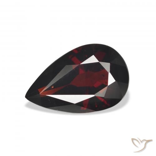 7.72ct Naturel Rouge foncé Grenat almandin, En forme de poire, VS