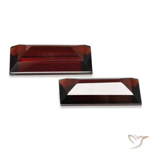 Shop natural 3.65ct Rouge foncé Grenat Almandin gems, Baquette, from Mozambique at GemSelect. In stock, global shipping!