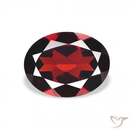 2.07ct Naturel Rouge foncé Grenat Almandin, ovale, VVS-VS