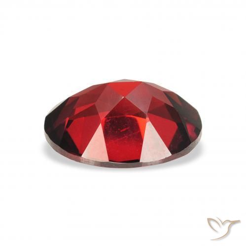 Grenat Almandin Rouge foncé naturelle ovale, 2.34 ct, VS